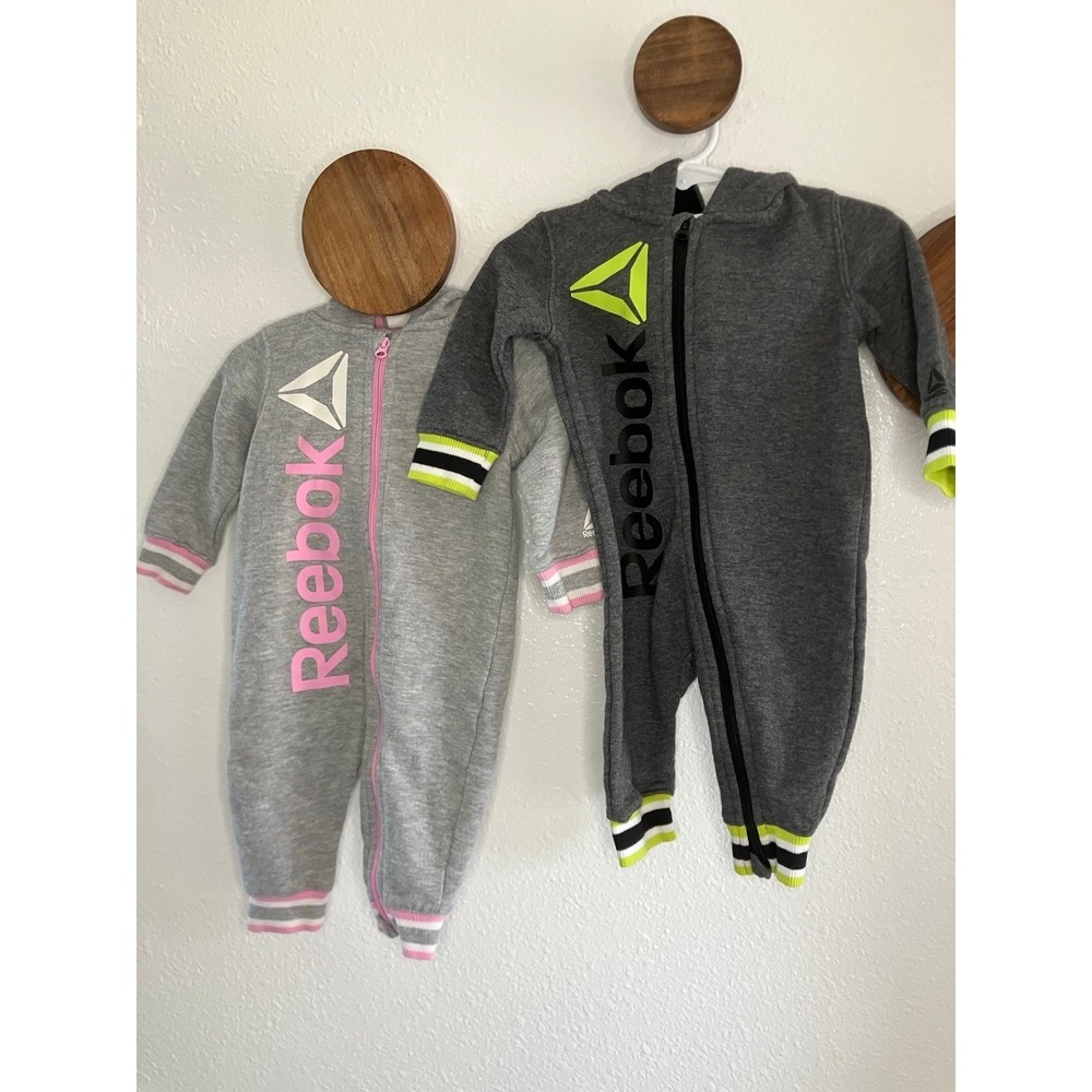 Reebok Zip Up Sweatsuits‎ Size 3/6 months